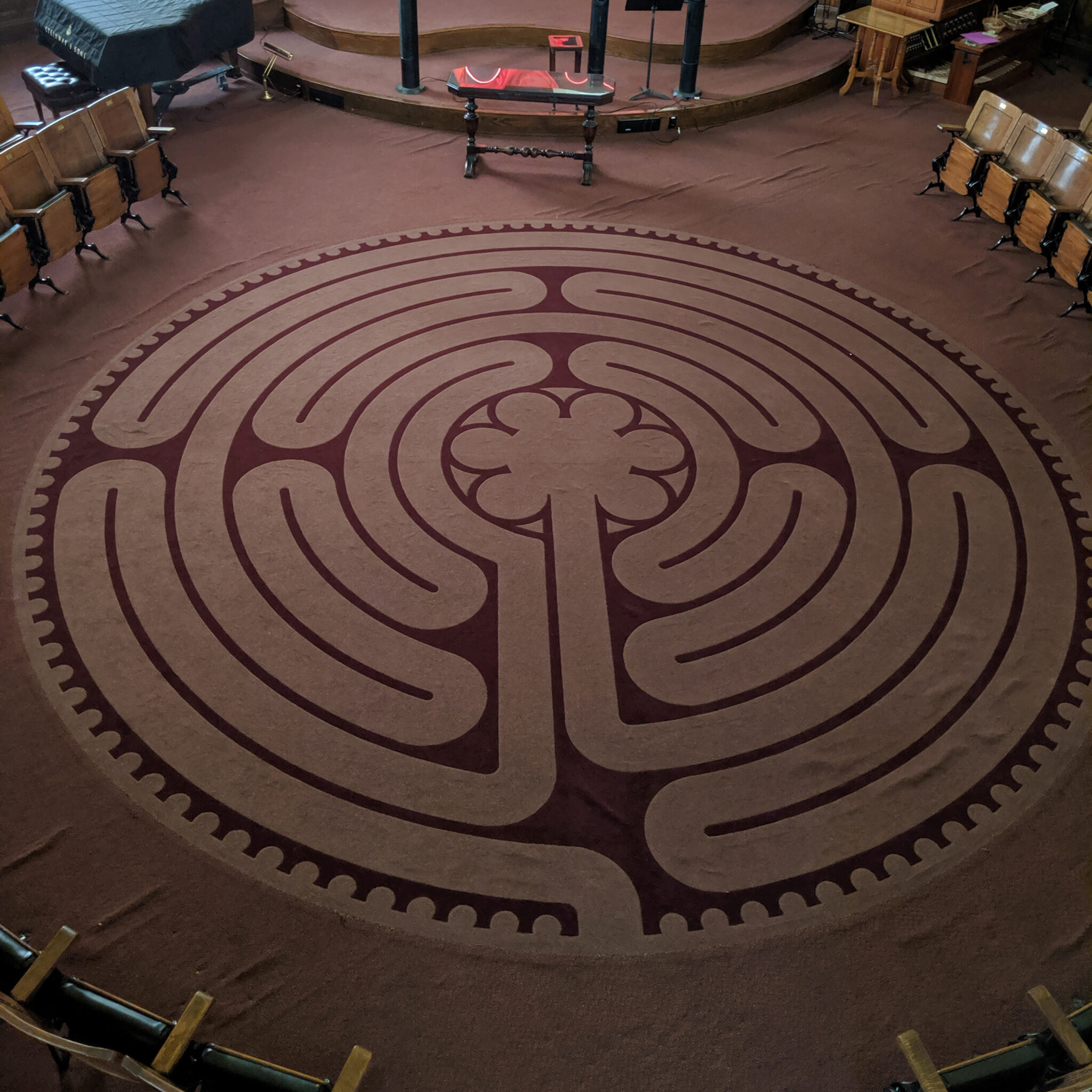 Labyrinth First Unitarian Church of San José